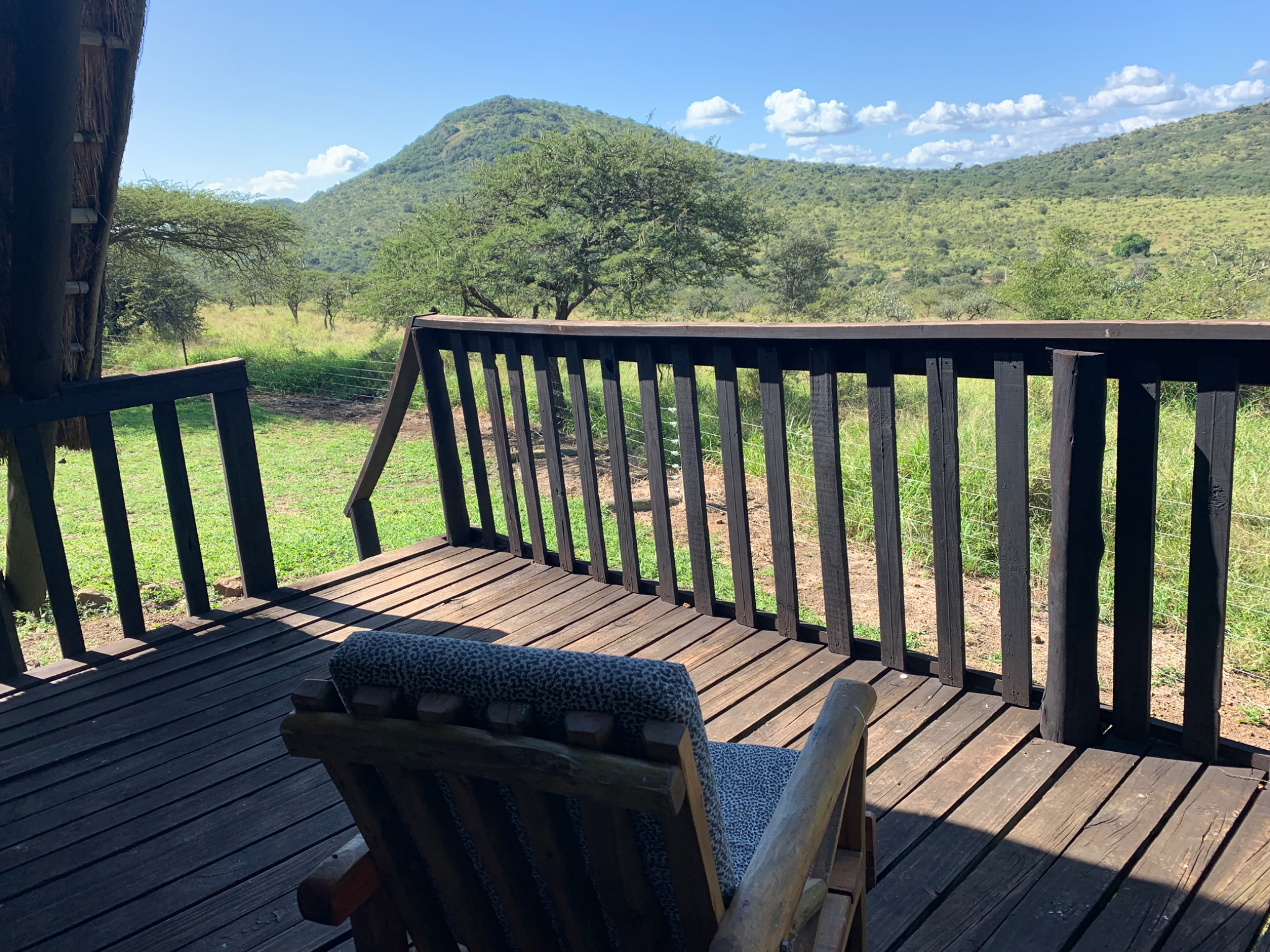 My chalet view